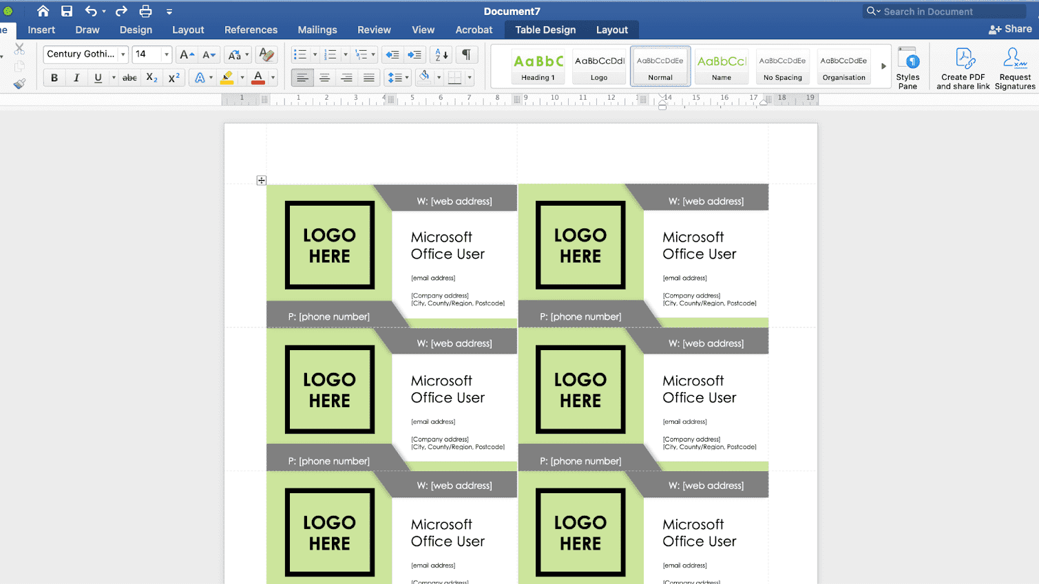 How to Make Business Cards on Word | VistaPrint US