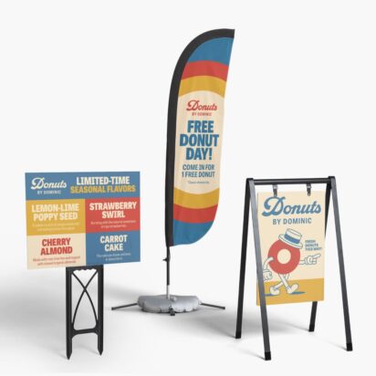 10 Types of Signs for Businesses | VistaPrint US