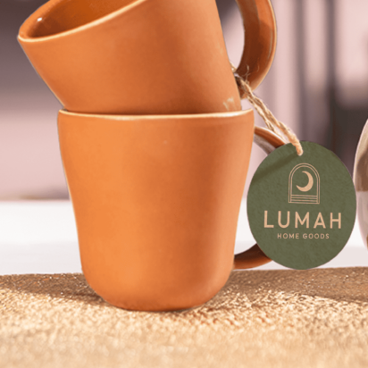 Handmade ceramic products sold on an Etsy shop.