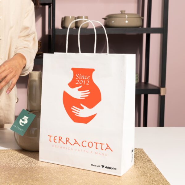 Darker orange logo for a warm and friendly logo design