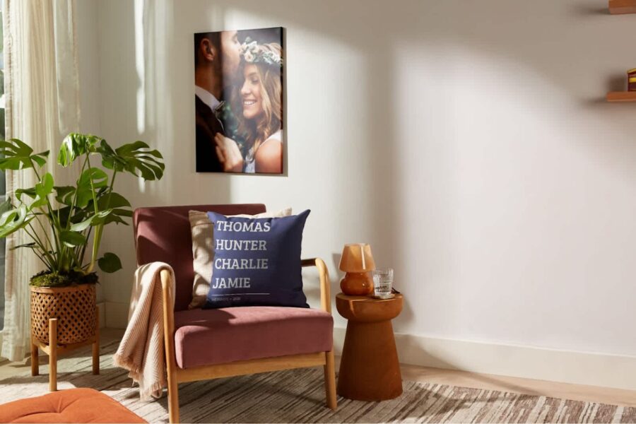 Custom canvas print personalized Christmas gifts