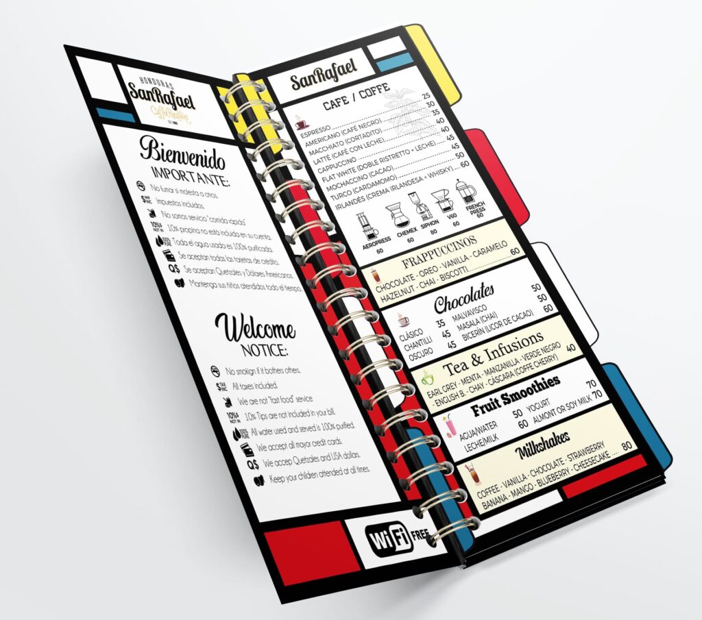 How to Design a Menu for a Restaurant | VistaPrint US