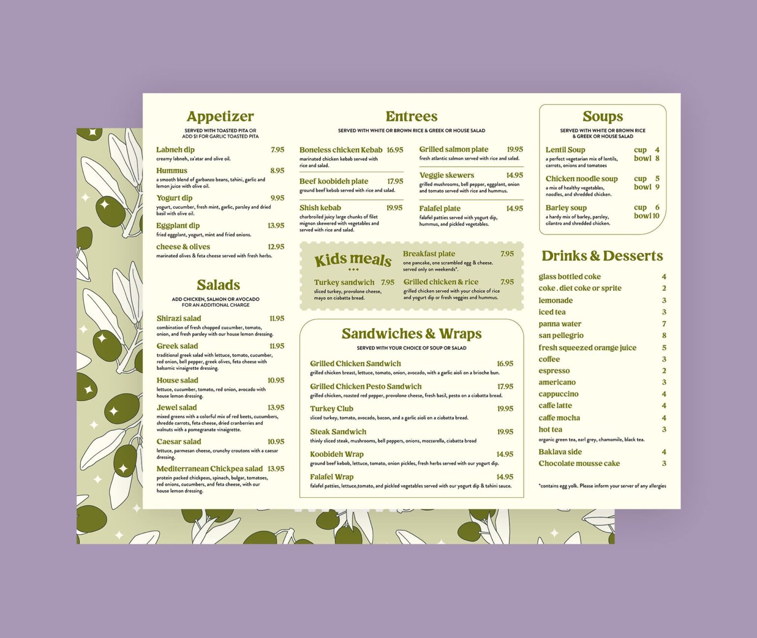 How to Design a Menu for a Restaurant | VistaPrint US