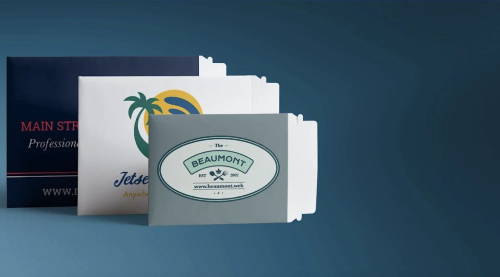 Custom branded envelopes