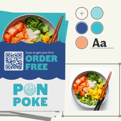 Brand style guide that includes color, font and logo usage instructions