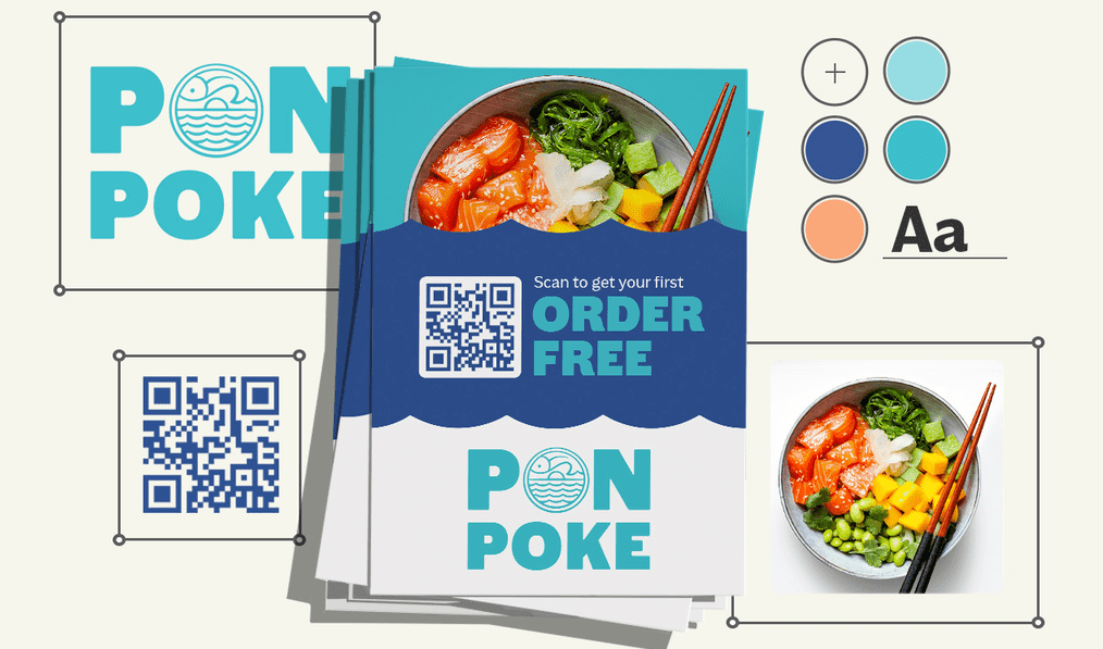 Brand style guide that includes color, font and logo usage instructions