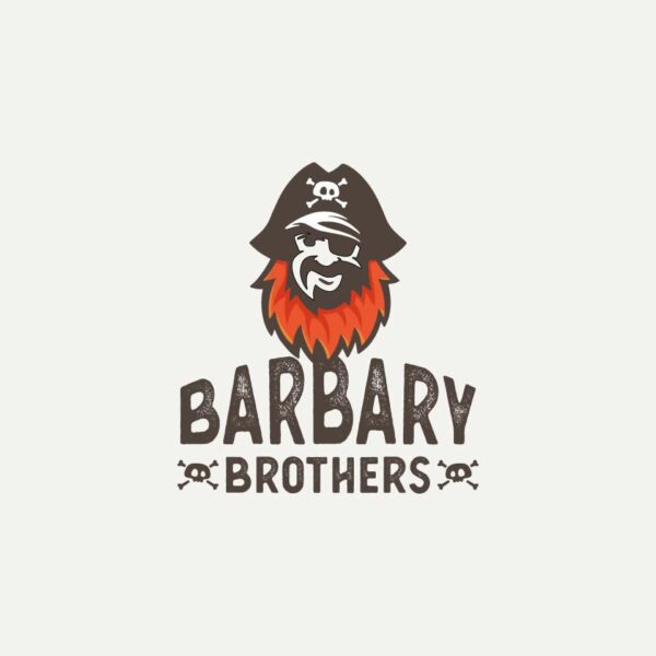 An example of a good logo that is relevant for the target audience of barbershop visitors