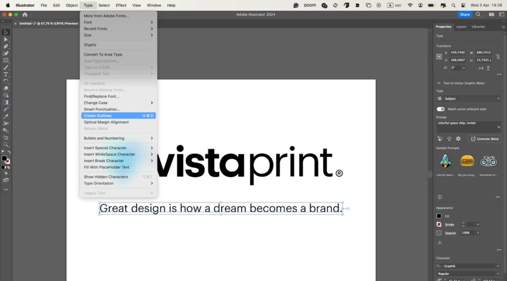 How to edit an existing logo in Adobe Illustrator