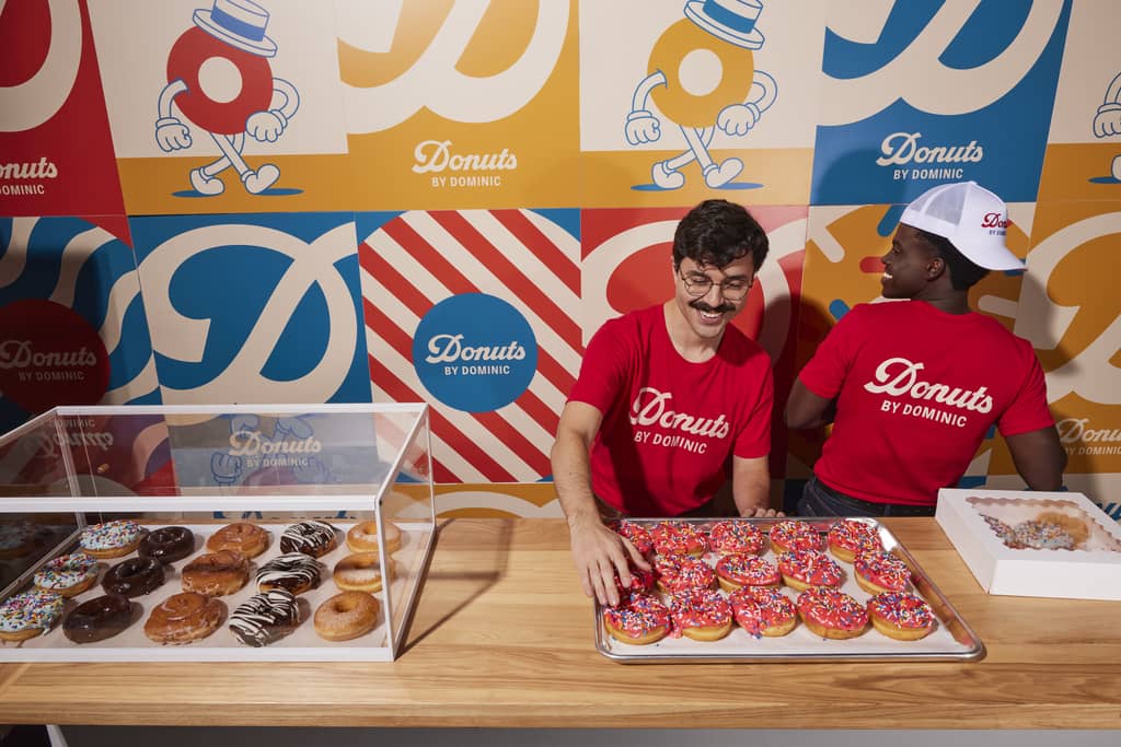 donut shop branding strategy and colorful brand identity