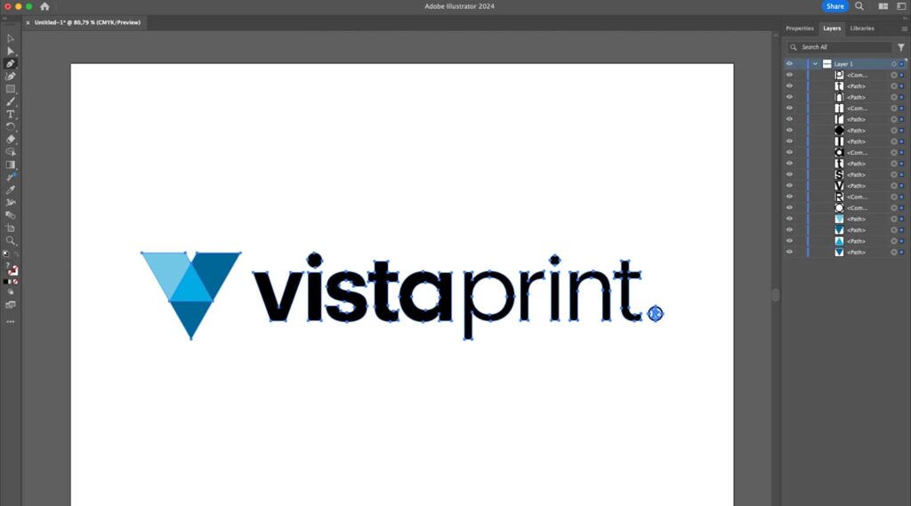 How to edit an existing logo in Illustrator