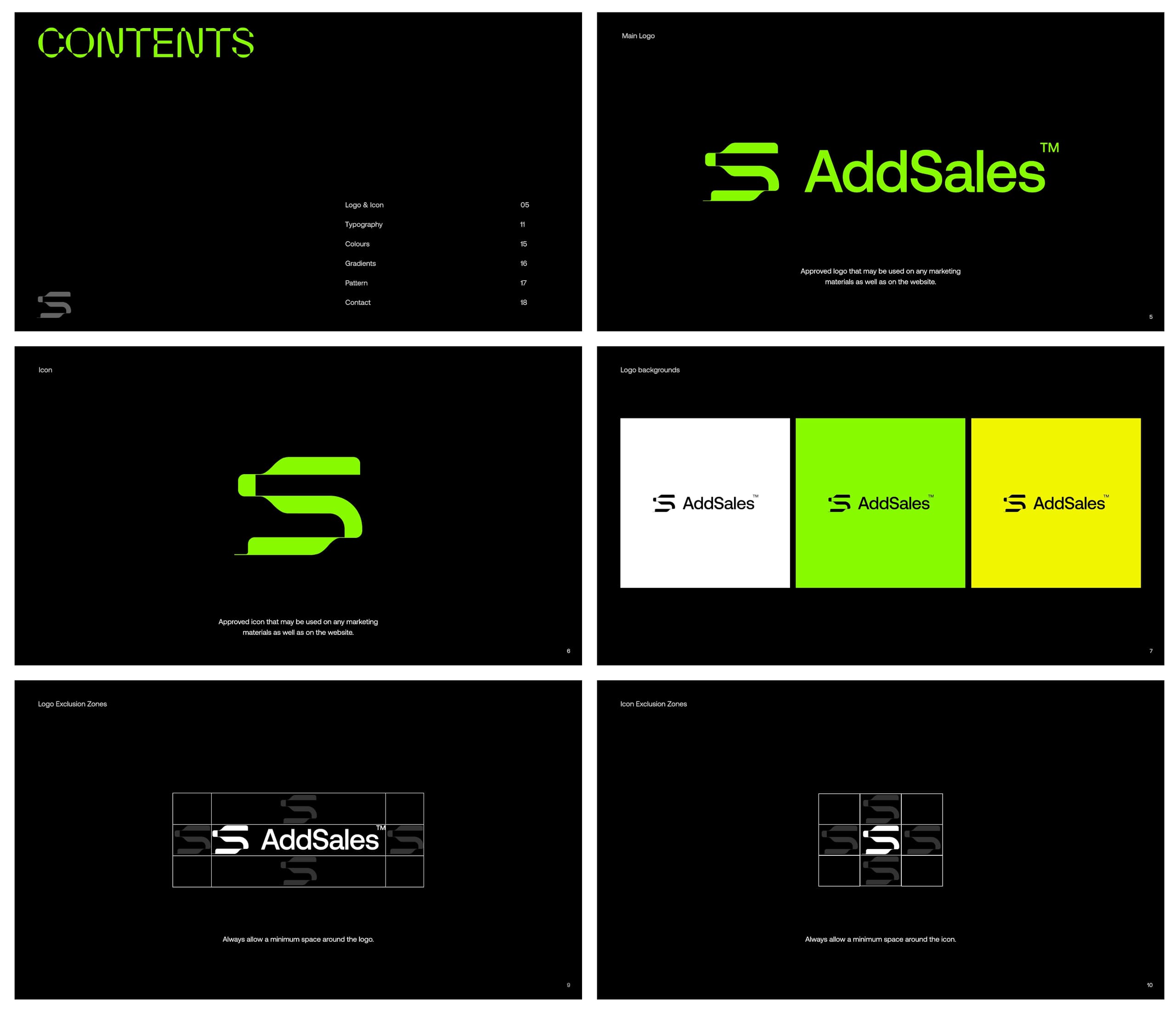 A section of the brand style guide dedicated to the logo usage