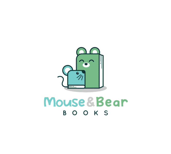 Cute and playful logo design for a kids bookstore