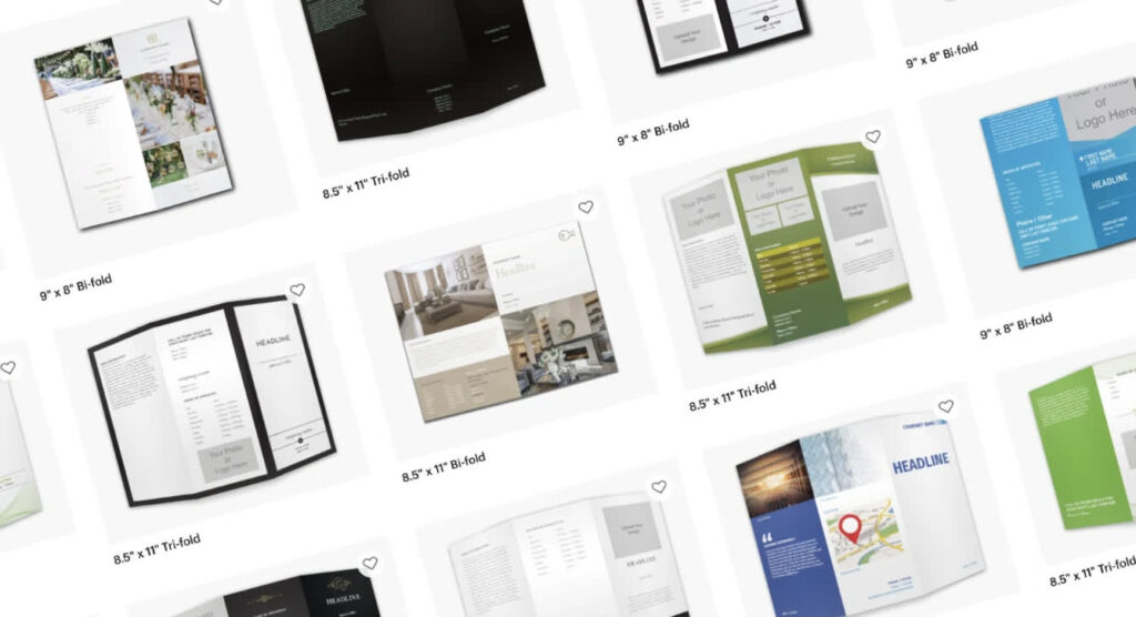 Ready-made business brochure design templates