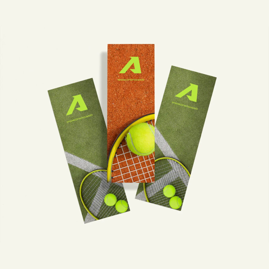 Branded bookmarks used as promotional inserts for online orders