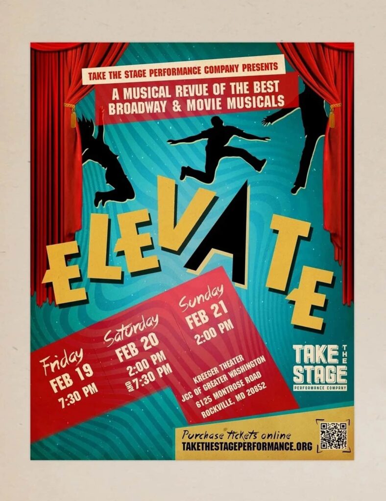 A poster design for a theater performance