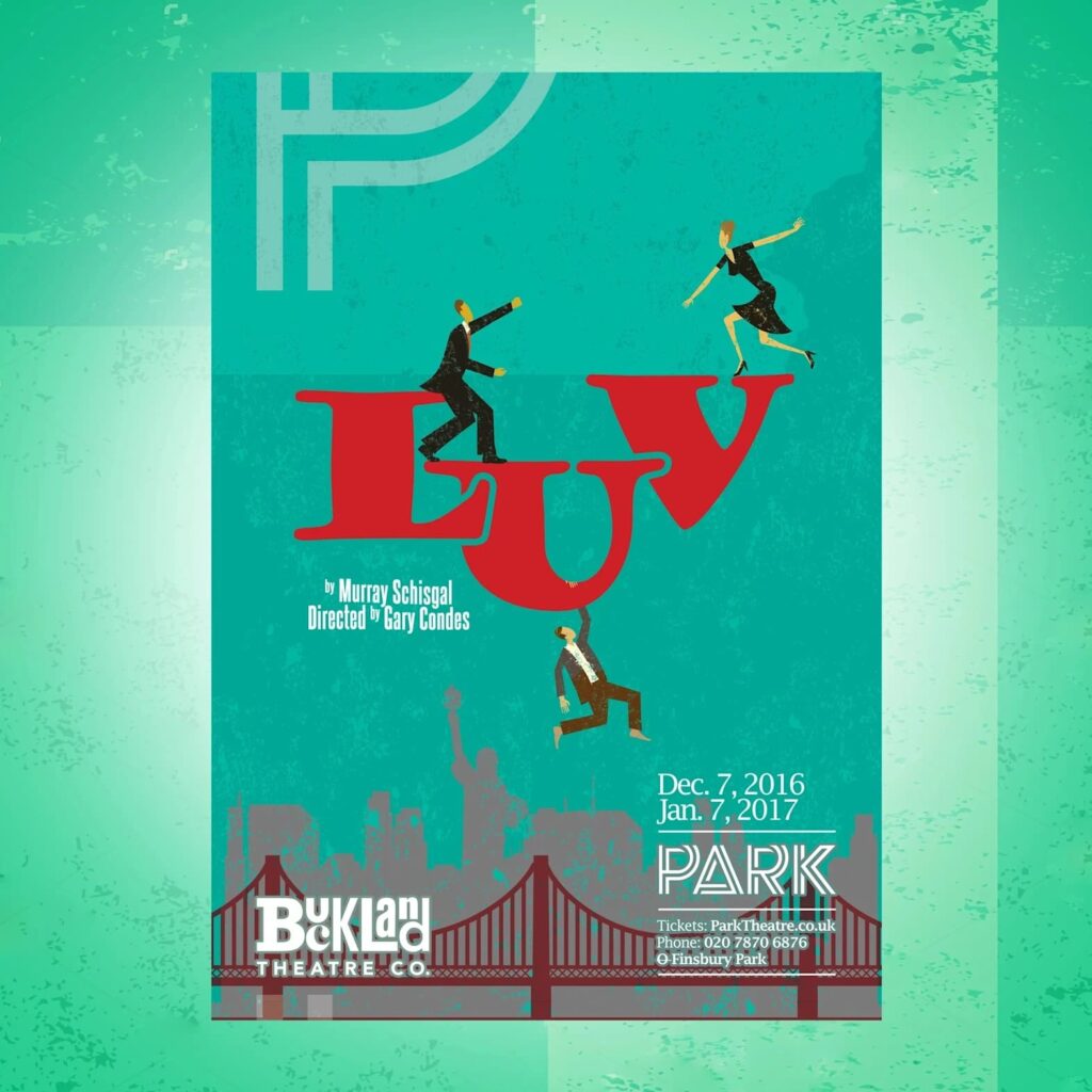 Poster design for a theatre play