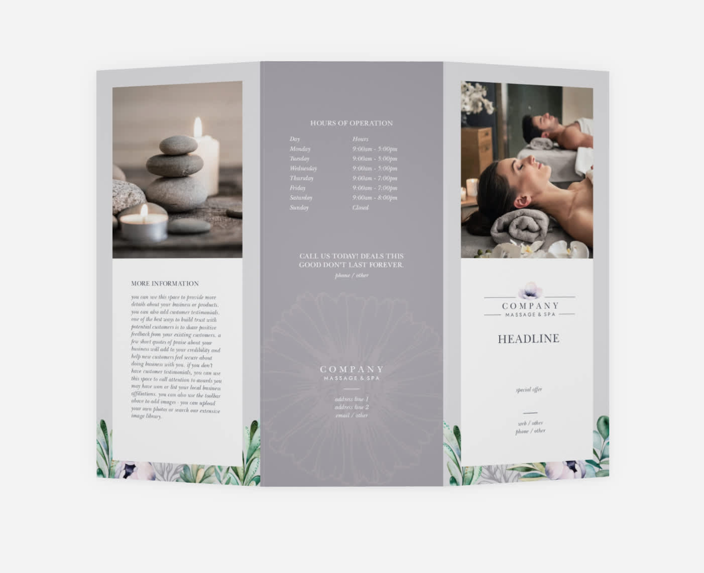 Excellent Brochure Example Brochure Examples That Inspire | VistaPrint US