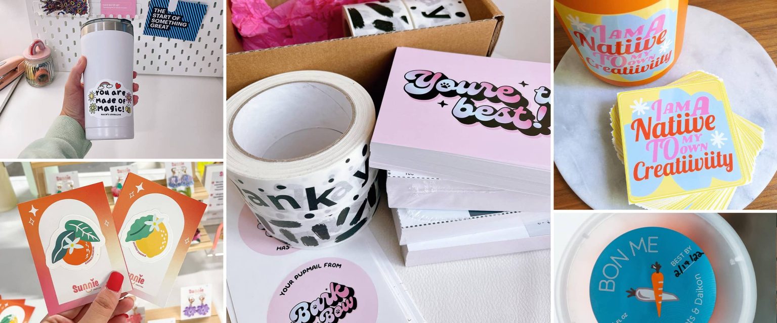 6 Ways to Use Stickers for Small Businesses | VistaPrint CA