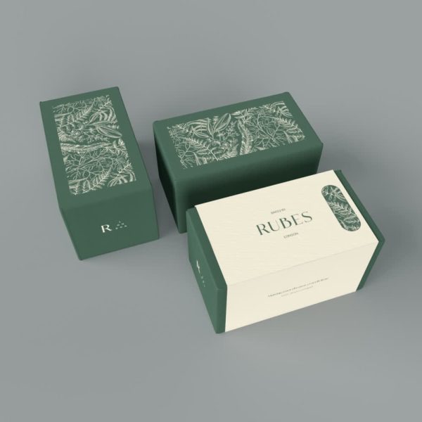 Curated Frames packaging design