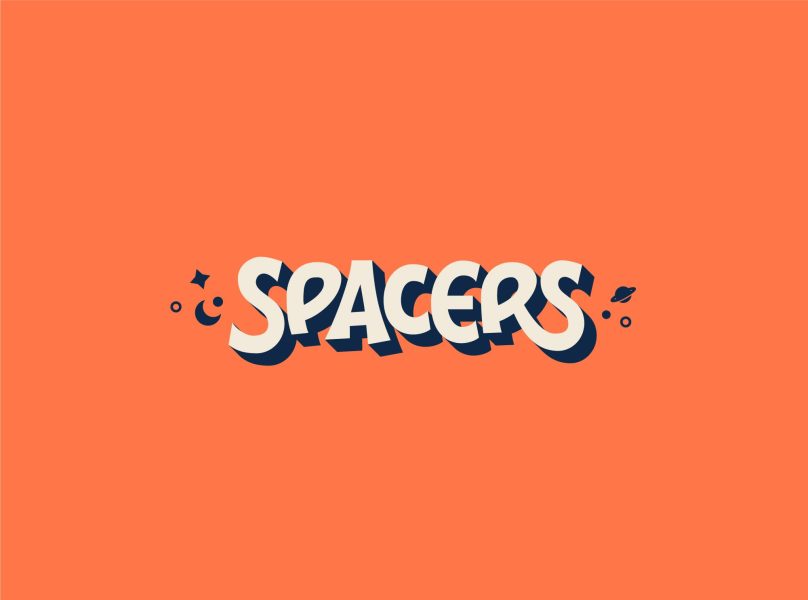 2D Bubbles font trends 2025 logo design