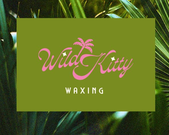 Rewilding Design trend logo design with palm tree motifs