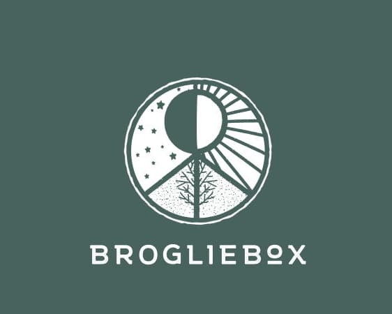 Trending Dark and Mossy color trend logo design