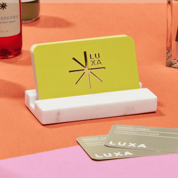 Metallic accent business cards, business card ideas