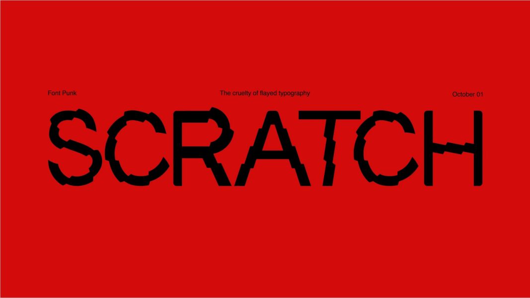 Pixelated wordmark logo on bright background