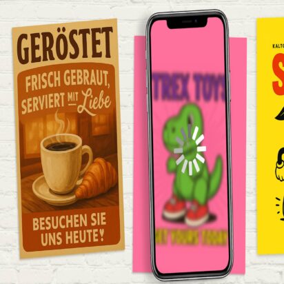 Posterdesign mit KI