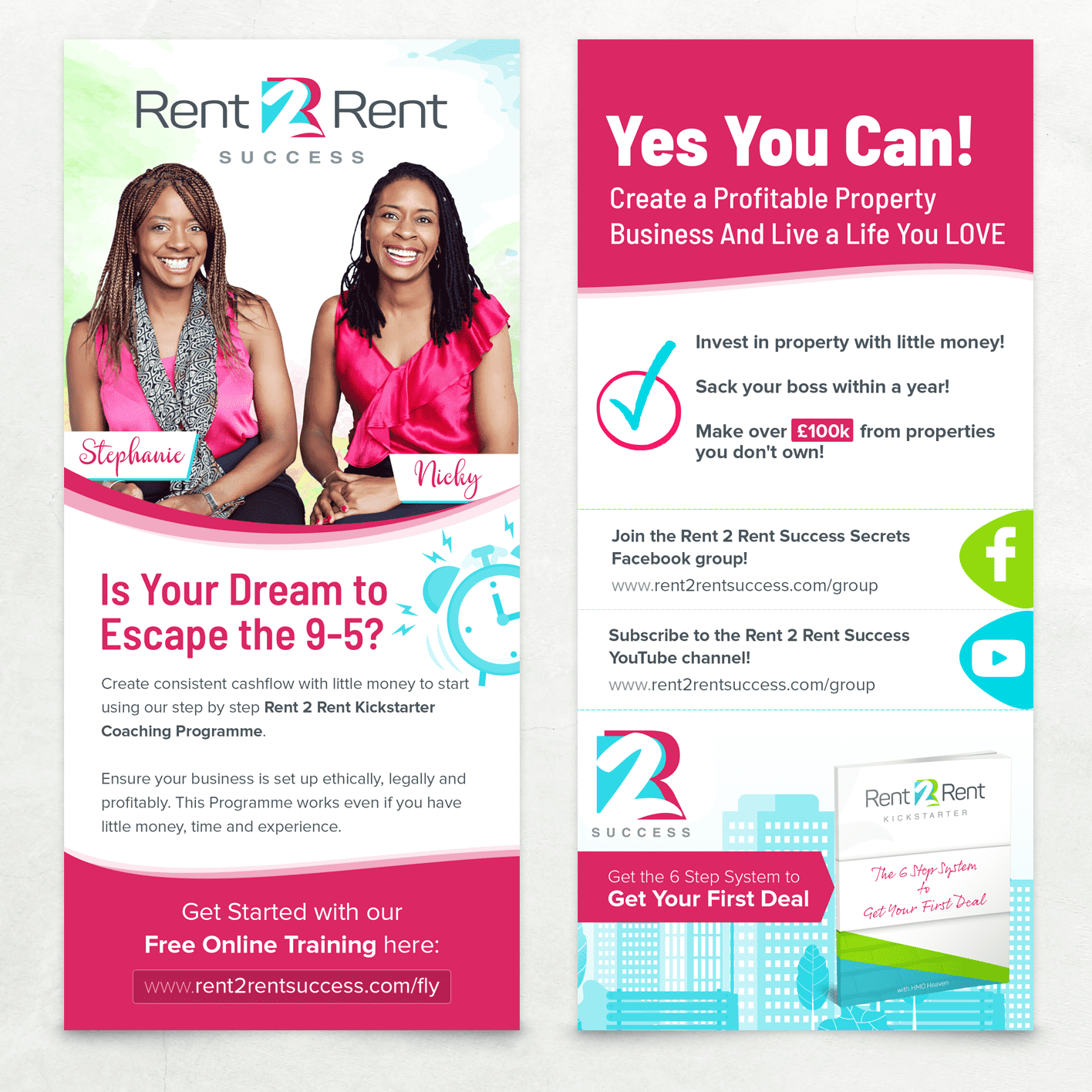 flyer for real estate coaching service
