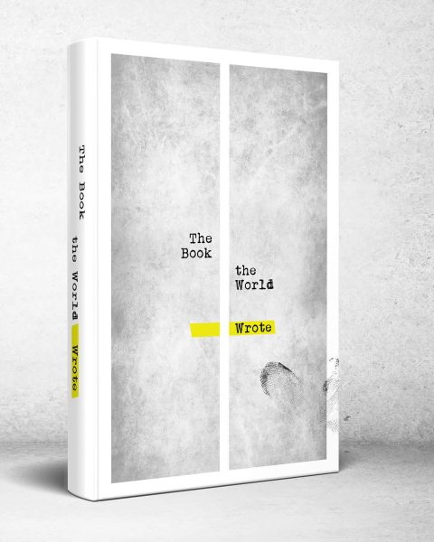Conception de couverture de livre inspir&eacute;e de la tendance Etches and Imprints avec des empreintes digitales - tches and Imprints graphic design trend book cover design with fingerprints