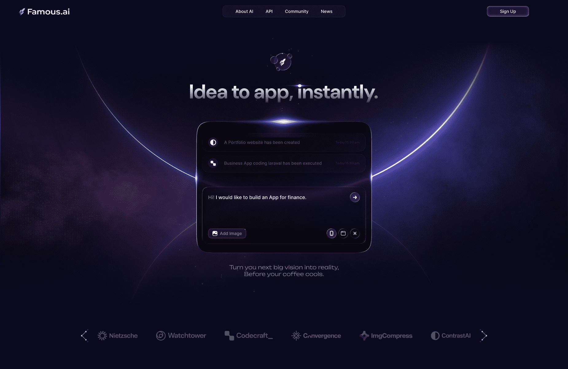 Tendance de design web Frosted Touch de 2026.