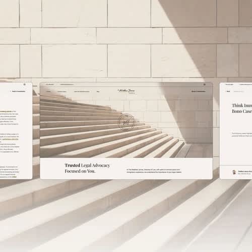 Tendance de design web Resonant Stark de 2026.
