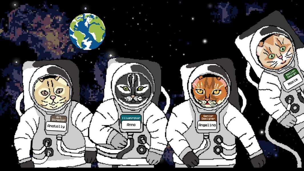 Cette illustration constitue un exemple repr&eacute;sentatif de la tendance de design graphique Digi-Cute de 2026.