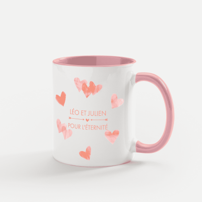 Tazas con nombre y logo