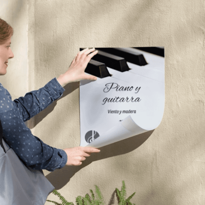 Carteles para exteriores