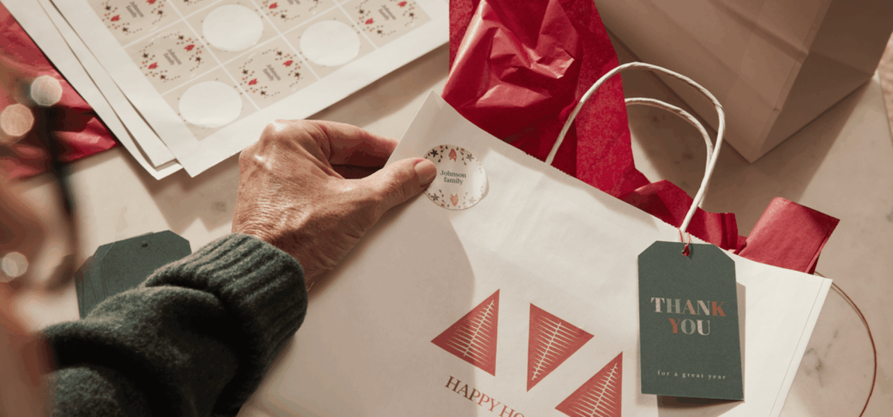 Preparing company Christmas gifts for your team