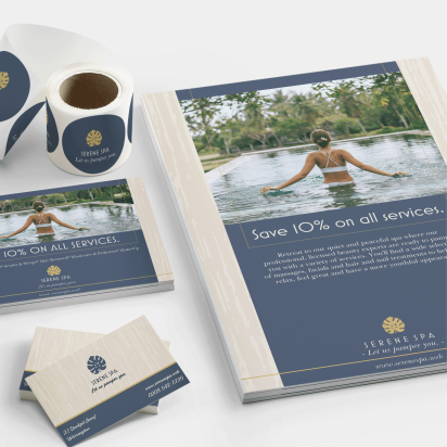 Printed marketing material