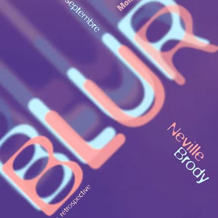 ff blur logo font