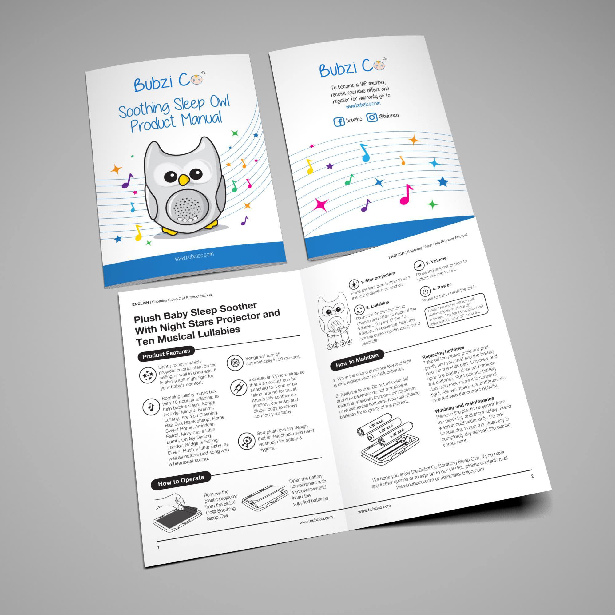 Bubzi Co brochure