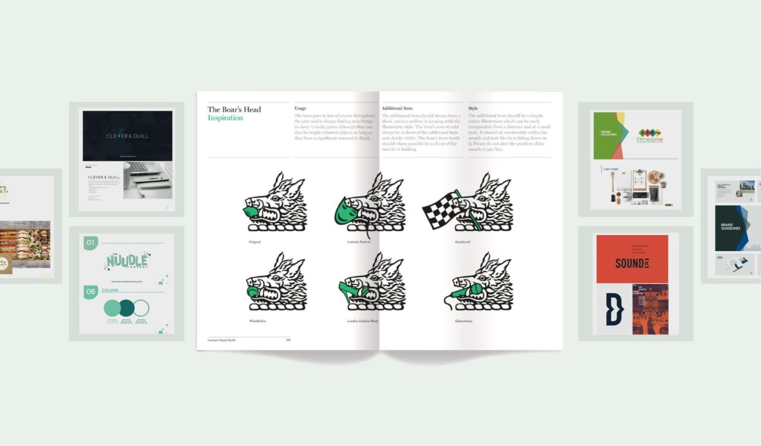 Guildeline Examples 30 brand guideline examples to inspire you | VistaPrint AU