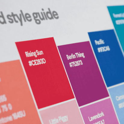 Brand style guide image