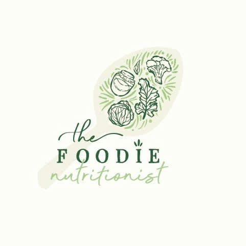 Logo color meaning: green logo design for nutritionist